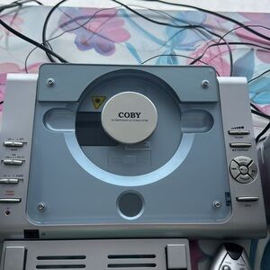 Coby CX-CD375 Micro cd system with am/fm tuner circa 2004